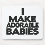 i make adorable babies mouse pads