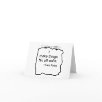 I make things fall off walls. Bass rules! Bassist