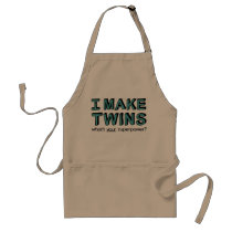 I MAKE TWINS, what's your superpower? Aprons