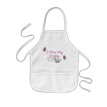 I Miss My Daddy Apron