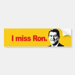 I MISS RON BUMPER STICKERS