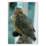 I Miss You Card