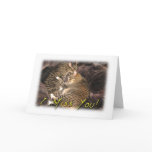 "I Miss You" Friendship card