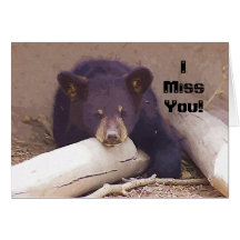 I Miss You Greeting Card