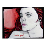 I miss you! post cards