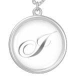 I Monogram Pendant