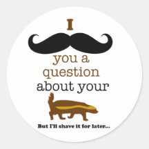 i moustache you a question about your honey badger stickers