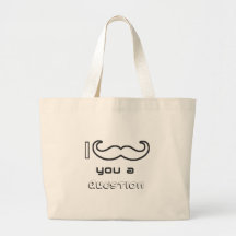 I moustache you a question bags