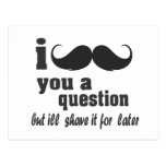 i moustache you a question postcards
