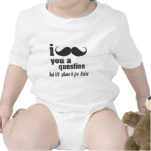i moustache you a question tee shirts