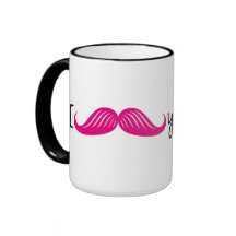 I moustache you to be mine Valentine's Mug