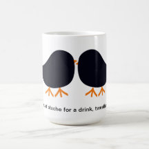 I Must Stache for a Drink, Tweetheart Mug