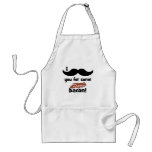 I mustache you for some bacon apron