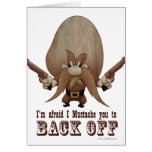 I Mustache You To Back Off cards