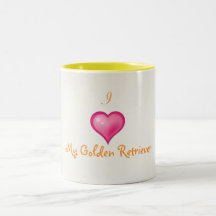 I My Golden Retriever-Mug