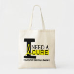 I Need A Cure 1 Hydrocephalus Canvas Bag