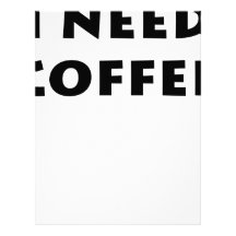 I need coffee customized letterhead