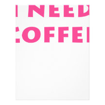 I need coffee customized letterhead