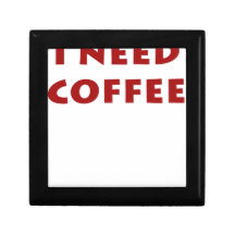 I need coffee! gift box