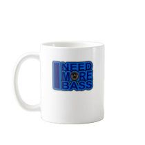 I NEED MORE BASS blue Dubstep-dnb-Club-Djay Mugs