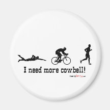 I need more cowbell t-shirt magnet