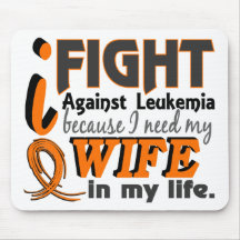 I Need My Wife Leukaemia Mouse Pads