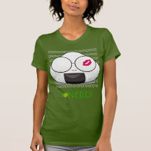 I ♥ nerd! tshirts
