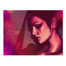 I never meant to let you down Postcard