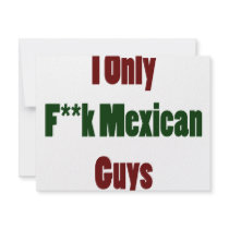 I Only Fuck Mexican Guys Announcement