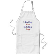 I Only Sleep With Costa Rican Guys Aprons