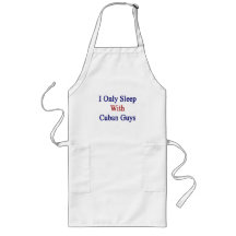 I Only Sleep With Cuban Guys Aprons