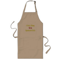 I Only Sleep With Spaniard Girls Apron