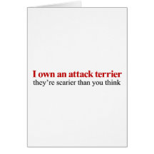 I own an attack terrier card