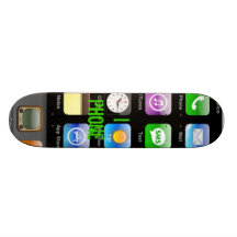 I phone skateboard deck