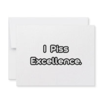 I Piss Excellence