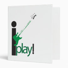 i play bass vinyl binder