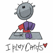 I Play Cards Embroidered Shirt