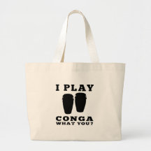 I Play Conga Bag