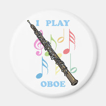 I Play Oboe Magnet