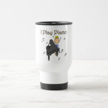 I Play Piano T-shirts and Gifts Mug