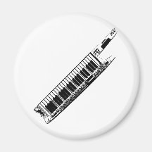I Play the Keytar Magnets