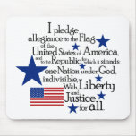 I pledge Allegiance to the flag of the United Mousepad