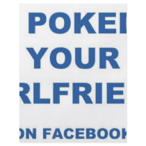 I Poked your Girlfriend Flyer
