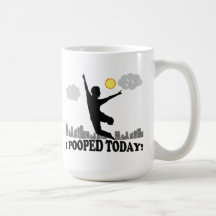 I Pooped aujourd'hui Mugs À Café