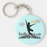 I Pooped aujourd'hui Porte-clés