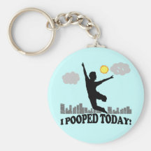 I Pooped aujourd'hui Porte-clés