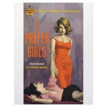 I Prefer Girls - 60s lesbian pulp novel Custom Letterhead