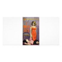 I Prefer Girls - 60s lesbian pulp novel Photo Greeting Card