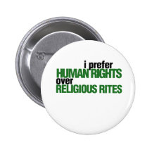 I Prefer Human rights Pin