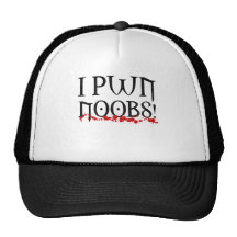 i pwn noobs mesh hat